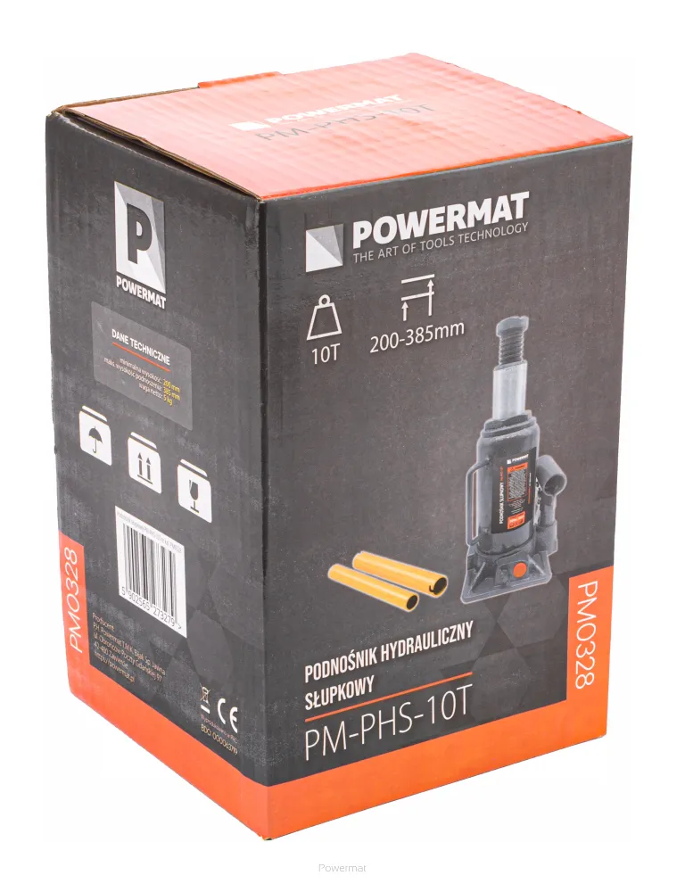 Cric hidraulic 10T, Powermat PM-PHS-10T [2]
