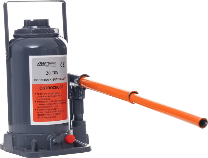 Cric hidraulic tip butelie, 20 T, Kraft&Dele KD1985 [8]