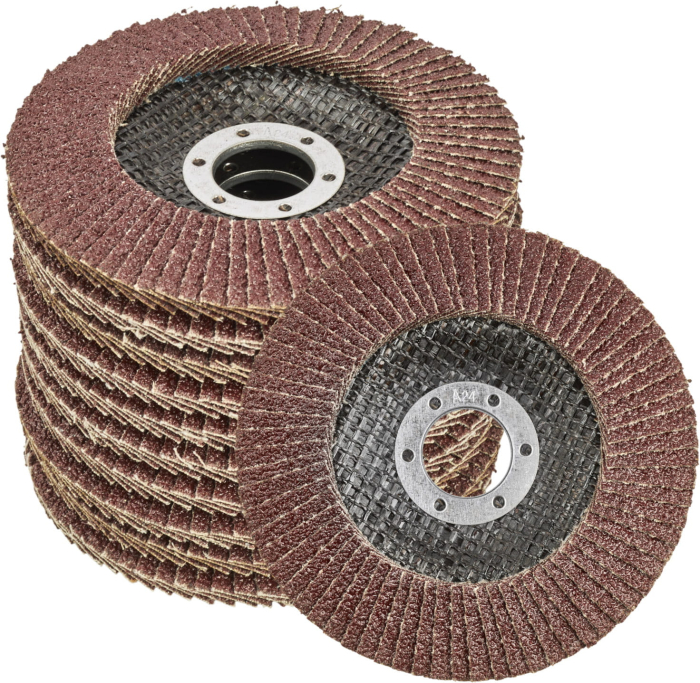 Disc abraziv lamelar 125 mm P100 KD968 (set 10 buc) [2]