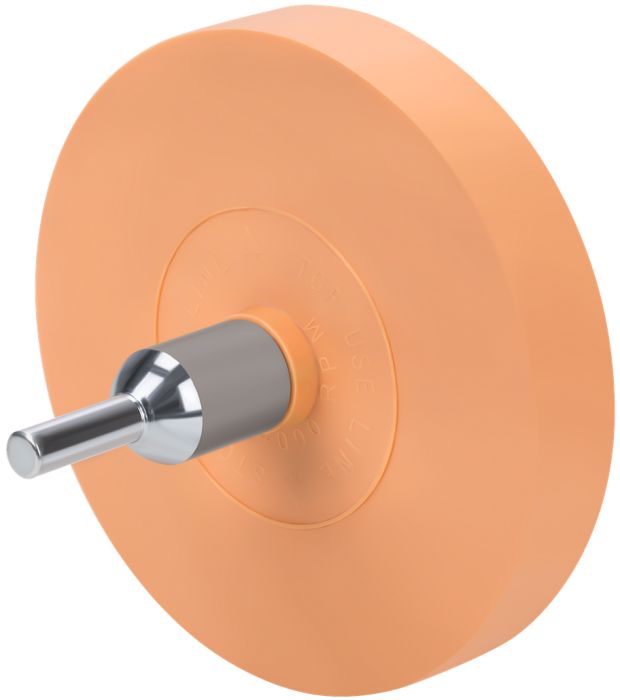 Disc de cauciuc pentru indepartarea adezivului, 15 x 88 x 8 mm, Kraft&Dele KD5902 [5]