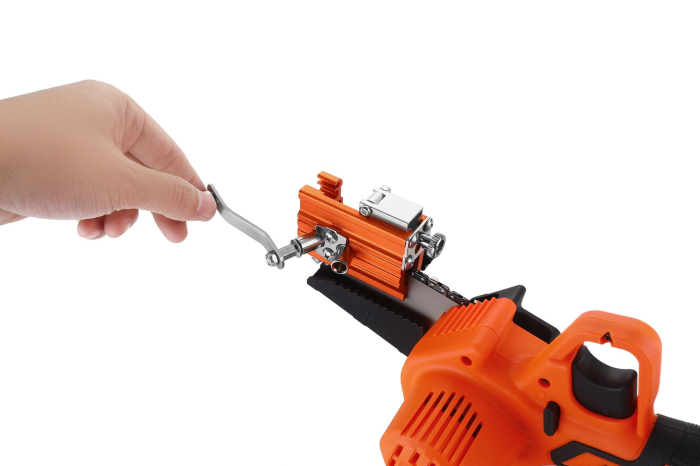 Dispozitiv manual ascutit lant drujba 8-20 cu ghidaj + 3 ascutitoare KD5495 [3]