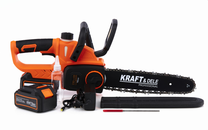 Drujba pe acumulator, Kraft&dele, 12", 2 baterii de 4.0 ah, 1300W, KD10643 [3]