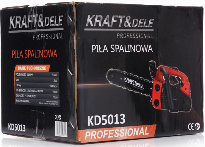 Drujbă pe benzină 1,2 km 30 cm KD5013 [12]