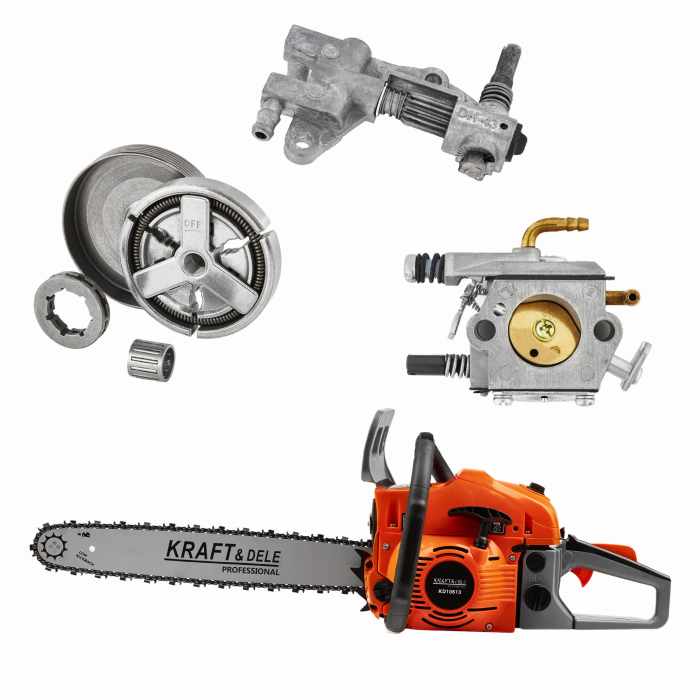 Drujbă pe benzină 5,9 CP / 16" / 18" + Accesorii KD10613 [6]