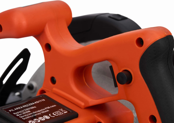 Ferăstrău circular portabil de 2850 W + laser KD1719 [18]