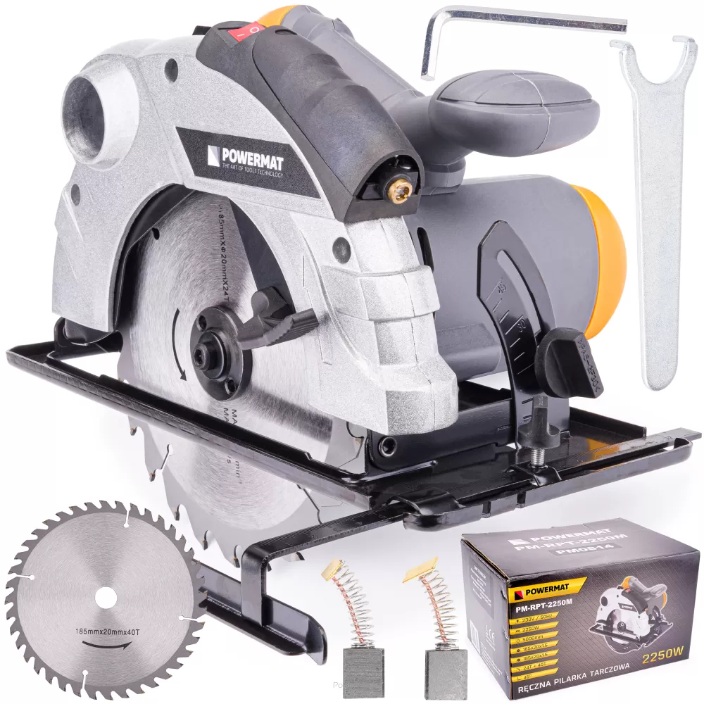 Fierăstrău circular manual 185 mm 2250 W PM-RPT-2250M [9]