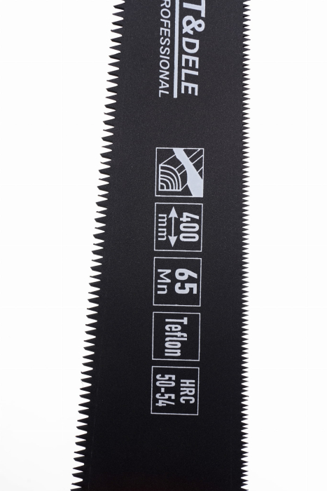 Fierastrau manual, Kraft&Dele, cu doua fete pentru lemn, 400 mm KD10055 [2]