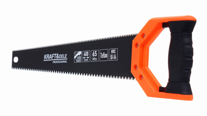 Fierastrau manual, Kraft&Dele, cu doua fete pentru lemn, 400 mm KD10055 [2]