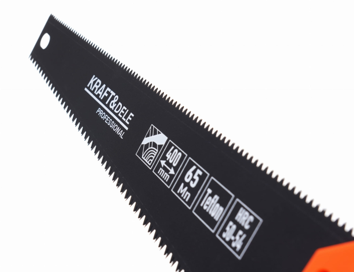 Fierastrau manual, Kraft&Dele, cu doua fete pentru lemn, 400 mm KD10055 [4]