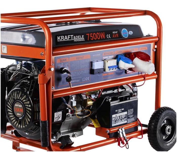 Generator de curent KD147 de 7500W, 230/400V [10]