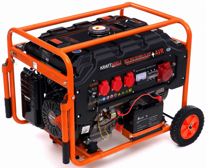 Generator de curent KD165 de 5500W 12/230V/380V [8]