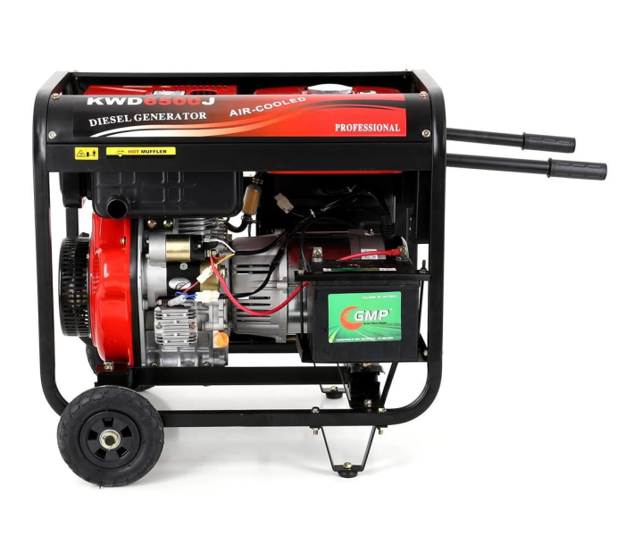 Generator diesel 6500W 12/230V KD122 [2]