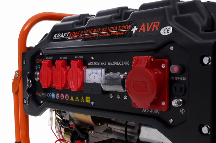 Generator KD163 de 3500W 12/230V/380V *RESIGILAT* [12]