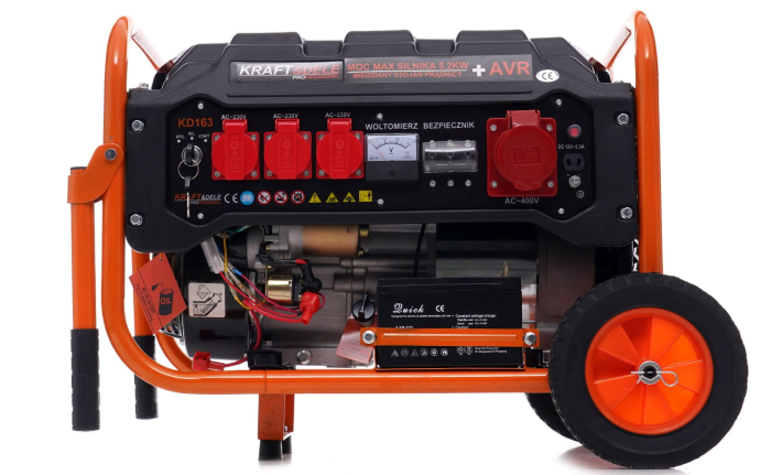 Generator KD163 de 3500W 12/230V/380V *RESIGILAT* [4]