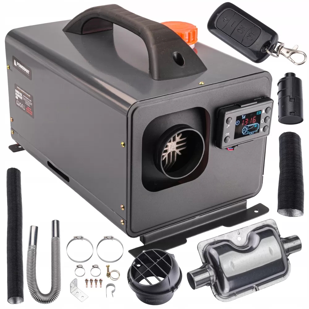 Incalzitor pe motorina 8 kW 12V DC PM-AG-8M2, Powermat PM1180 [6]