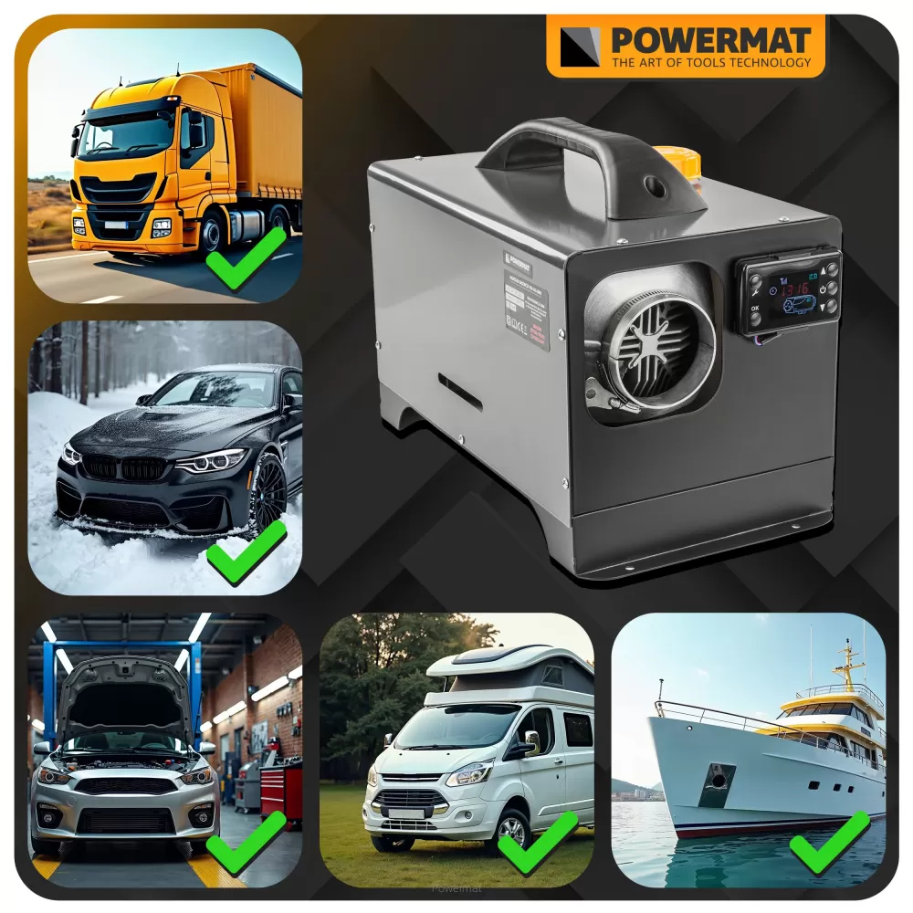 Incalzitor pe motorina Webasto PM-AG-8M4, 12 kW,12V DC / 24V DC / 230V Powermat PM1313 [7]