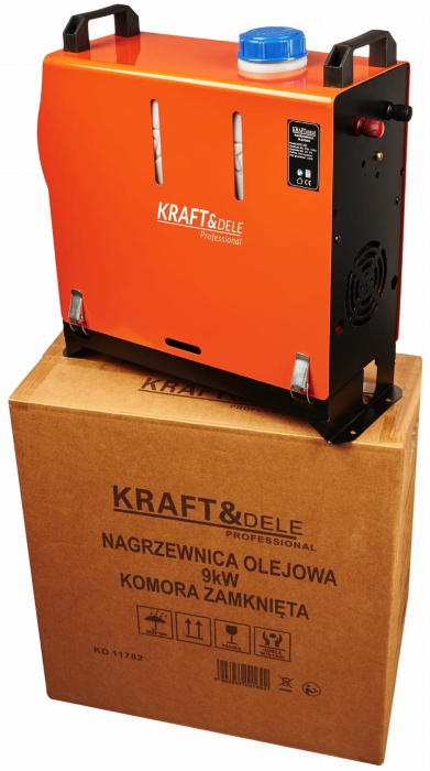 INCALZITOR PORTABIL , 9 kW  12 V/220 V, Telecomandă  KD11782 [13]