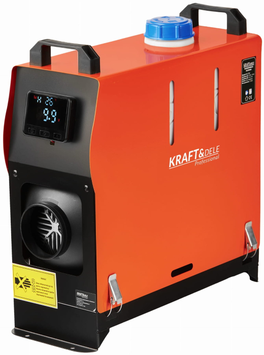 INCALZITOR PORTABIL , 9 kW 12 V/220 V, Telecomandă KD11782 + Adaptor Pentru Sirocou Diesel A047 AC 100V-220V la DC 12V [11]