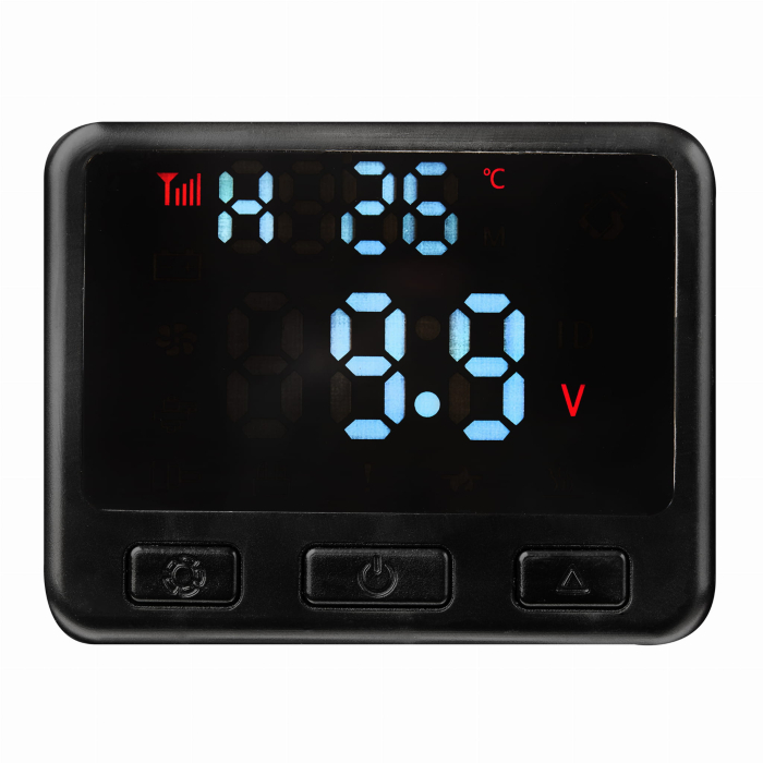 INCALZITOR PORTABIL , 9 kW 12 V/220 V, Telecomandă KD11782 + Adaptor Pentru Sirocou Diesel A047 AC 100V-220V la DC 12V [3]