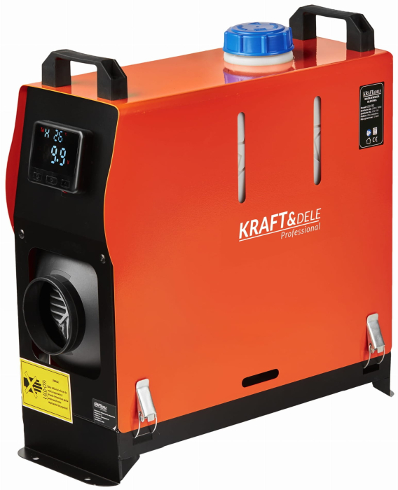 INCALZITOR PORTABIL , 9 kW 12 V/220 V, Telecomandă KD11782 + Adaptor Pentru Sirocou Diesel A047 AC 100V-220V la DC 12V [2]