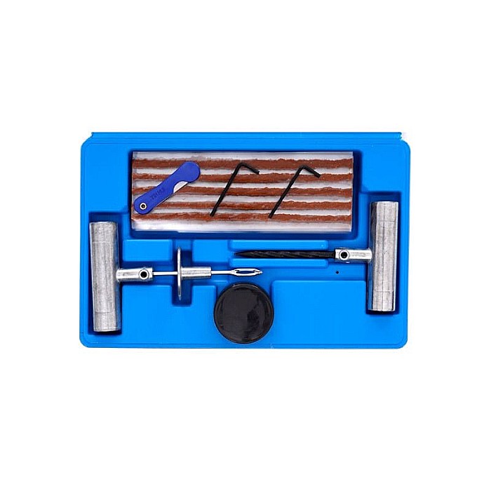 Kit de reparatie pana anvelope cauciuc cu snur, 26 piese [6]