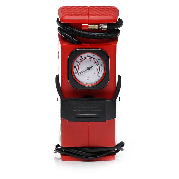 Compresor auto cu manometru, DC 12V / 220-240V, 7 bari [7]