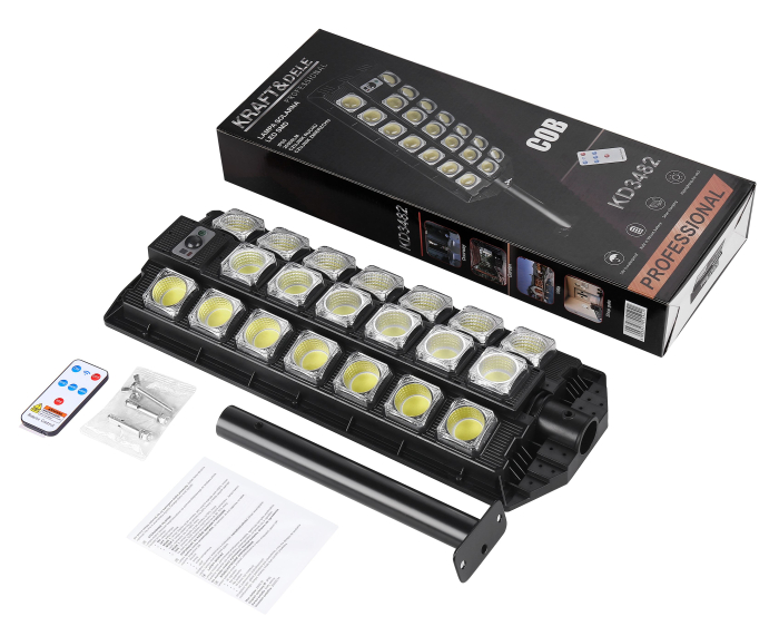 Lampa solara cu led si telecomanda, Kraft&Dele, KD3482 [2]