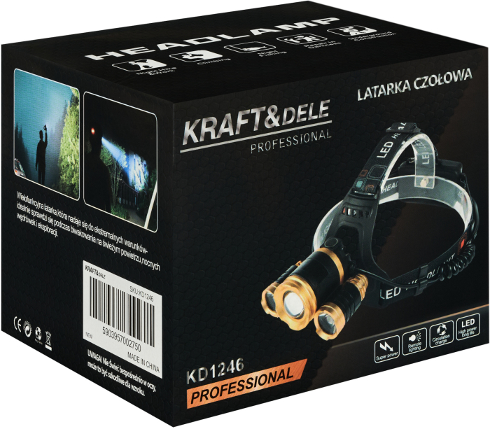 Lanternă frontală KD1246 [23]
