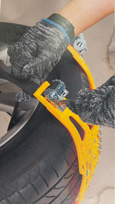 Lanturi de zapada,Set 8 benzi antiderapante auto tip lanturi, Kraft&Dele KD5930 [9]