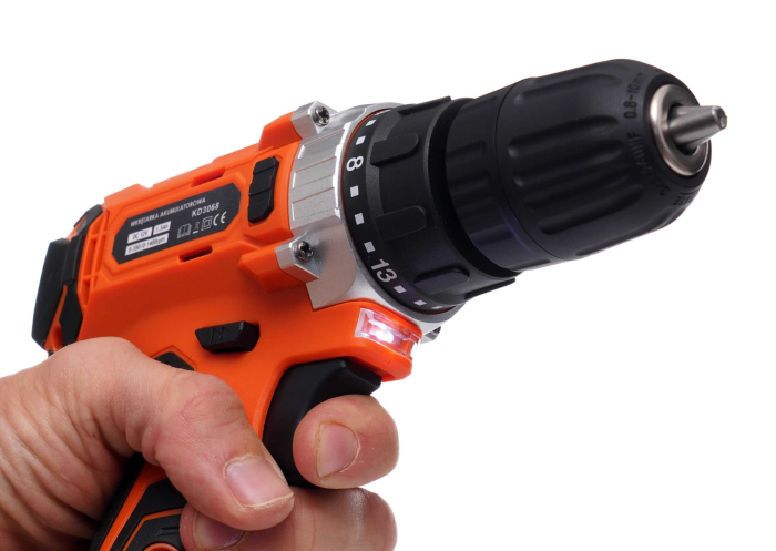 Mașină de găurit cu baterie 20V 2×1.5Ah + biți  KD3067 [3]