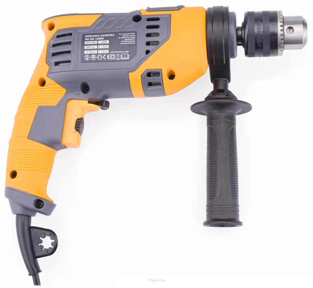 Mașină de găurit cu percuție 1600W 13mm PM-WU-1600M [4]