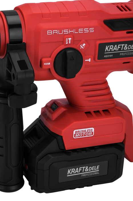 Mașină de găurit cu percuție fără fir 21V 3J FĂRĂ PERII 2 x 4Ah KD3191 [3]