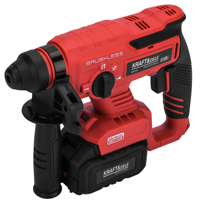 Mașină de găurit cu percuție fără fir 21V 3J FĂRĂ PERII 2 x 4Ah KD3191 [1]