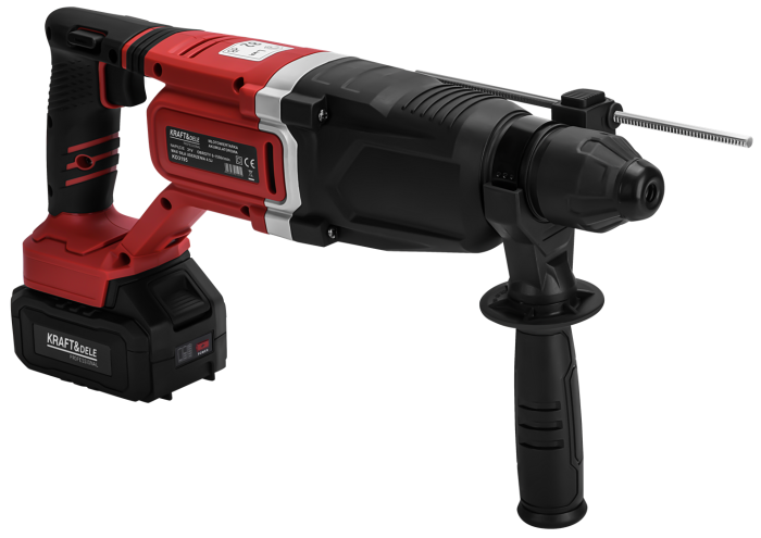 Mașină de găurit cu percuție fără fir 21V 4.5J FĂRĂ PERII 2 x 4Ah KD3195 [6]