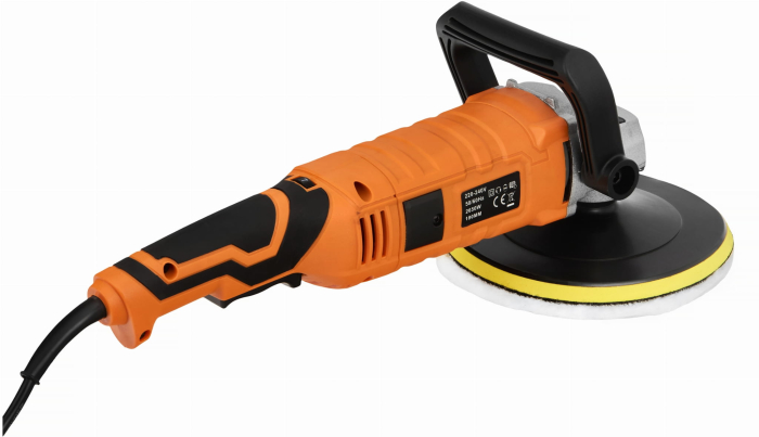 Mașină de lustruit electrică 2650W 180mm 800-3300rpm KD3078 [7]