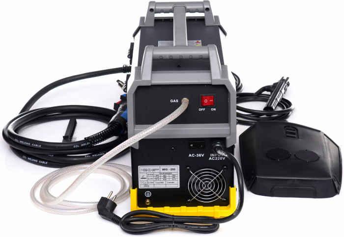 MASINA DE SUDARE INVERTER MIG MAG FCAW MMA TIG LIFT LCD 40-250A KD1874 [6]