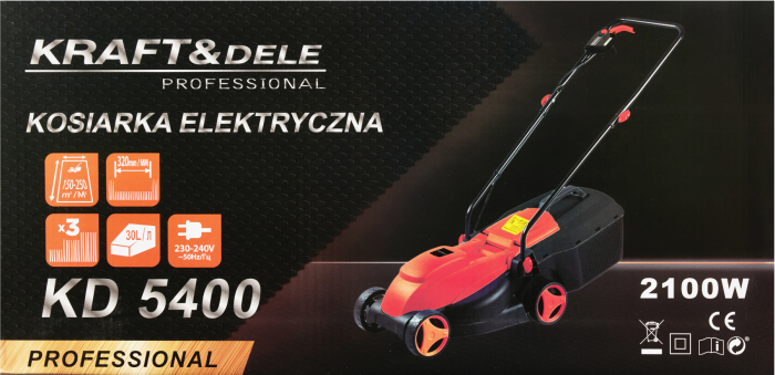 Mașină de tuns iarba electrică 2100W KD5400 [12]