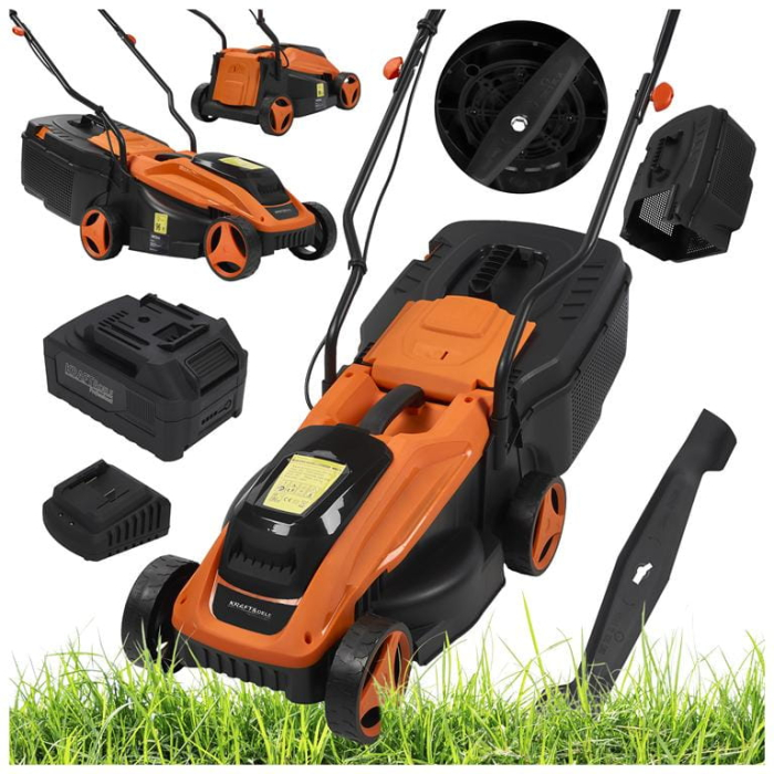 Mașină de tuns iarba fără fir 20V 6Ah 30L KD5410 [9]
