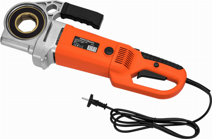 Mașină electrică de filetat țevi KraftDele KD587, 2400W, portabilă, 230V, cu capete 1/2" - 1-1/4" [8]