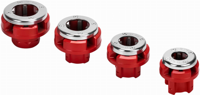 Mașină electrică de filetat țevi KraftDele KD587, 2400W, portabilă, 230V, cu capete 1/2" - 1-1/4" [4]