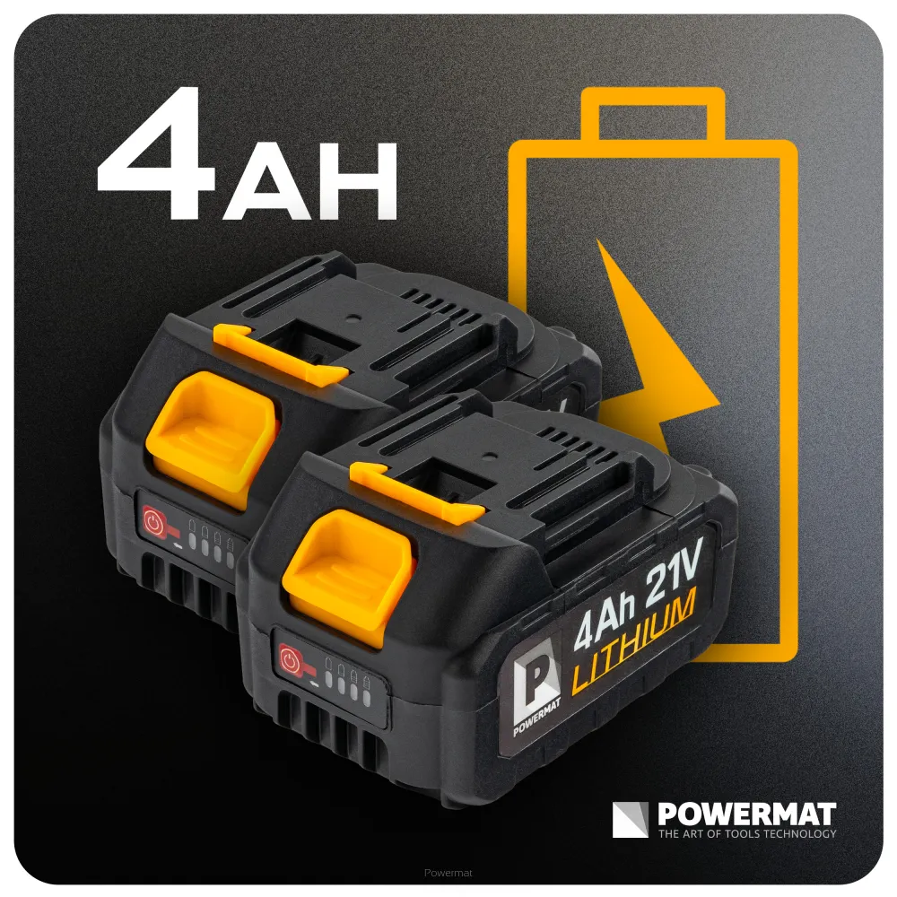 Motocoasa cu acumulator PM-KSAK-42VM, 4 Ah, Powermat PM1513 [10]
