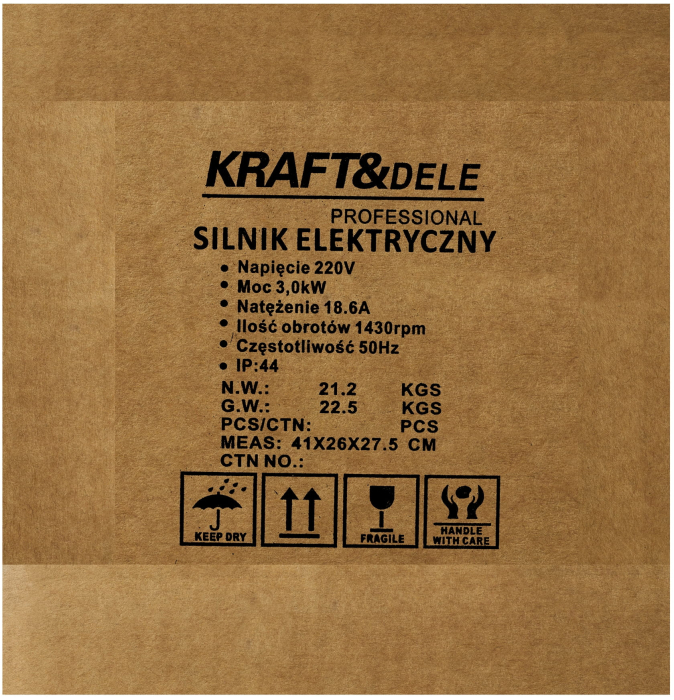 Motor electric 3kW 220V 1430rpm KD1803 [13]