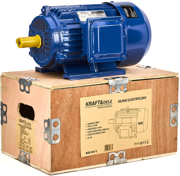 Motor electric trizafat 1.5KW 380V KD1811 [2]