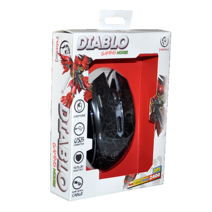 Mouse de gaming Rebeltec DIABLO [2]