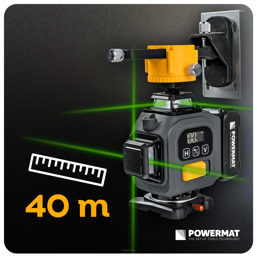 NIVELĂ LASER GREEN CROSS AUTONIVELANTĂ 4D 360° 16 LINII PM-PLK-4DM3 [14]