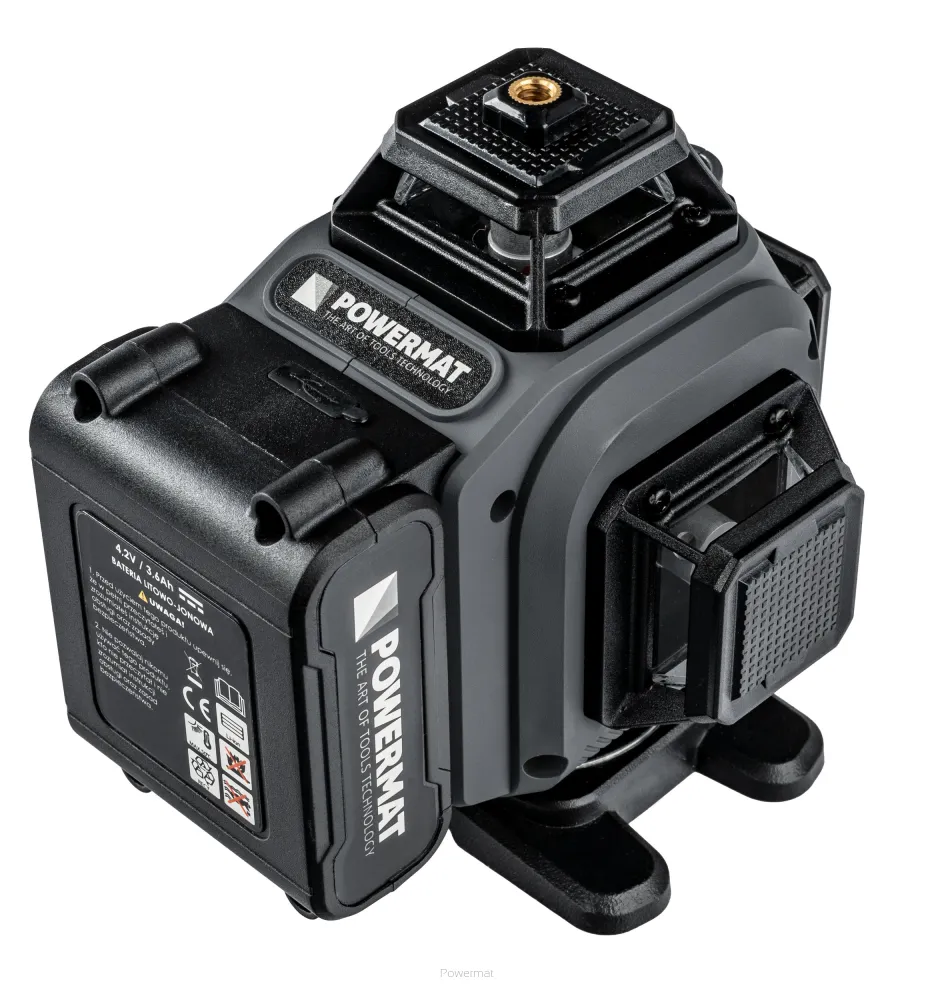 NIVELĂ LASER GREEN CROSS AUTONIVELANTĂ 4D 360° 16 LINII PM-PLK-4DM3 [8]