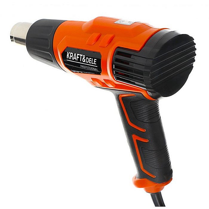 Pistol cu aer cald, 2000 W, Kraft&Dele [4]