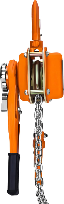 Palan troliu macara scripete manual 750kg cu parghie si lant 2m (KD3503) [5]