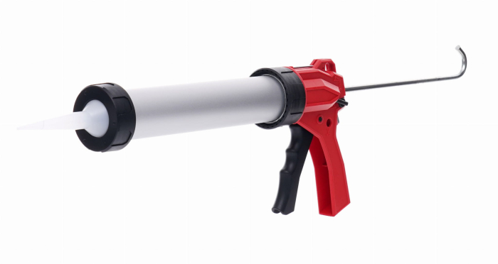 Pistol pentru silicon, Kraft&Dele, 400 ml, aluminiu, KD10721 [5]