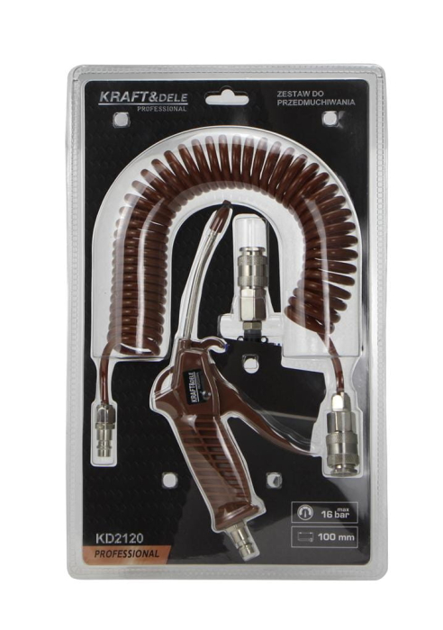 Pistol pentru suflat cu furtun pneumatic, Kraft&Dele KD2120 [6]
